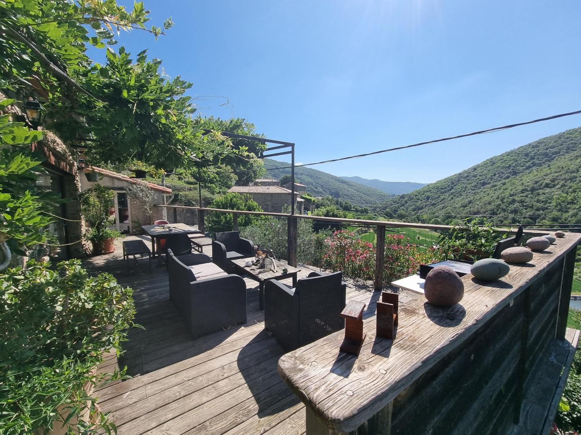 Mas Montet Chez Raphael Villa Valleraugue Kültér fotó